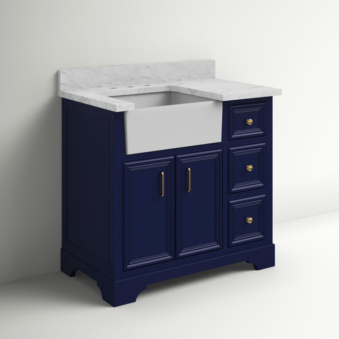Sand & Stable Emiliano 36'' Free Standing Single Bathroom Vanity with
